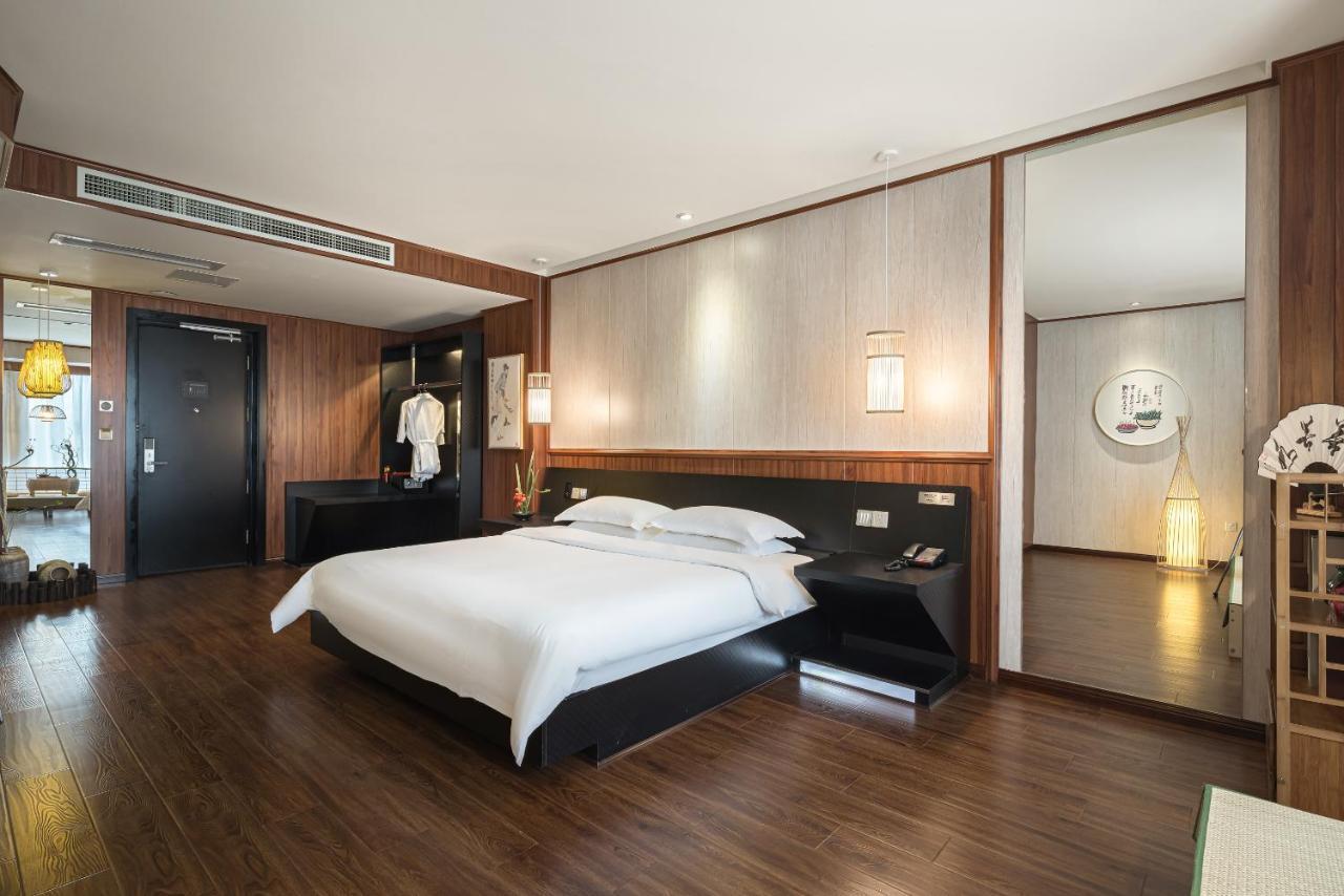 乐山上善居养心禅景酒店 Shangshan Zen Hotel Лэшань Экстерьер фото