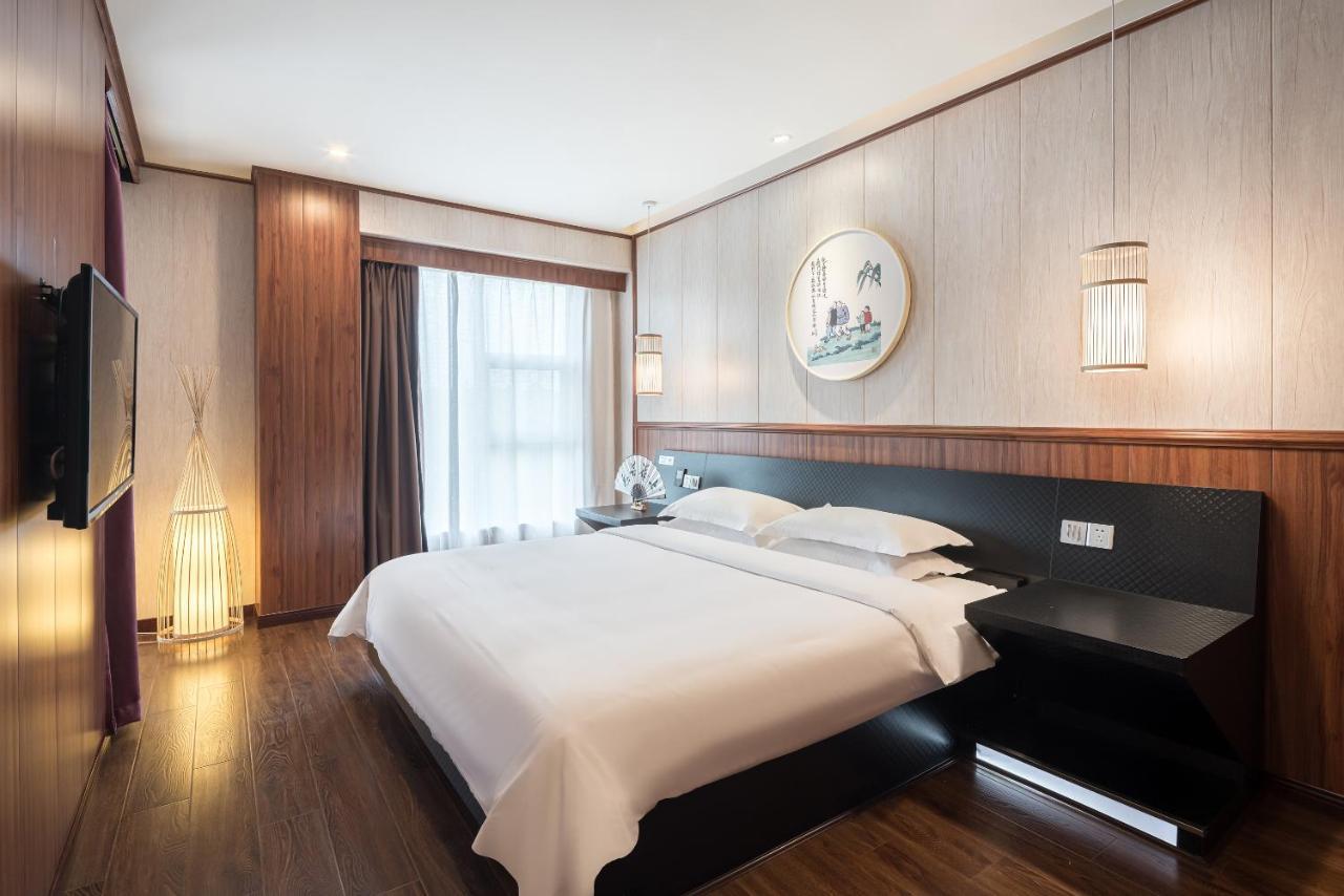 乐山上善居养心禅景酒店 Shangshan Zen Hotel Лэшань Экстерьер фото